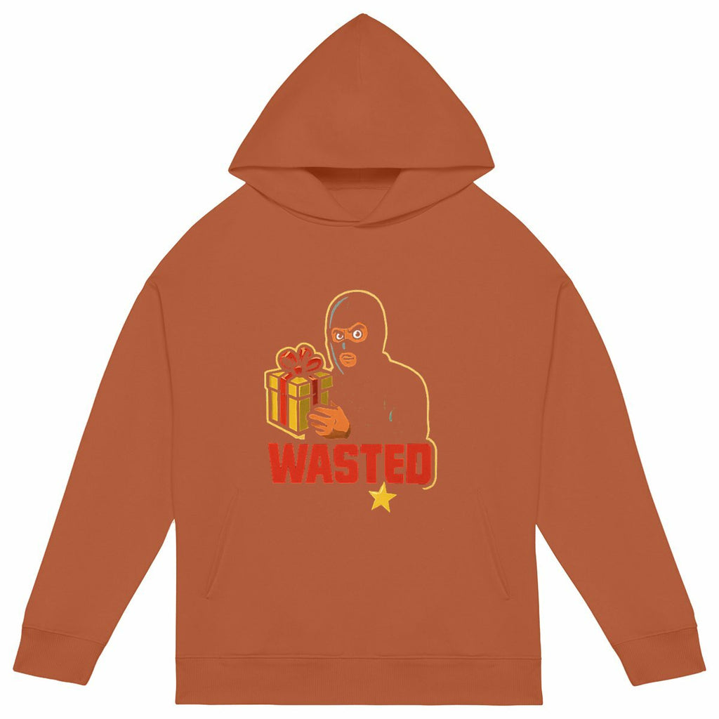 SanRue – Wasted Gift Hoodie Edition - face_orange